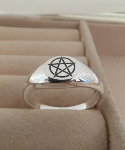 🌙 Bague "Lune Noire"